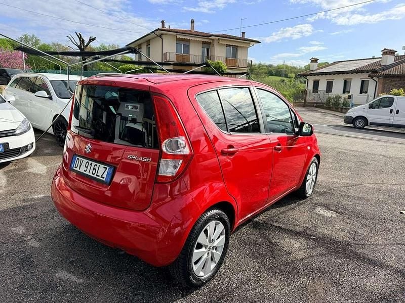 Usata Suzuki Splash GLS 65 CV (47 kW) 2009 Rosso Utilitaria