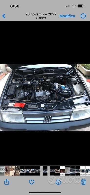 Usata Fiat Tempra 84 CV (61 kW) 1990 Grigio Berlina