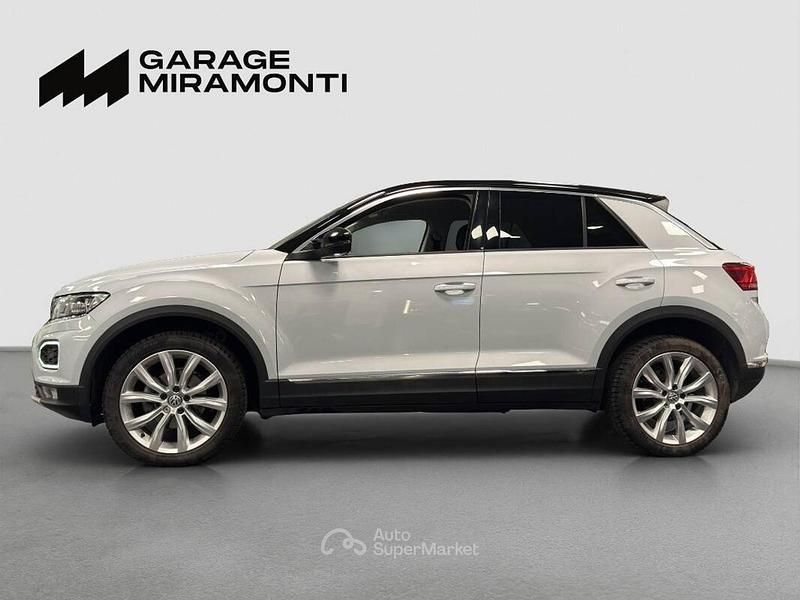Usata VW T-Roc Advance 116 CV (85 kW) 2019 Bianco SUV