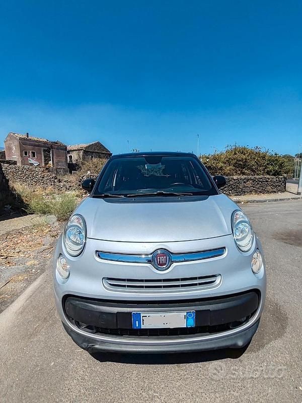 Usata Fiat 500L Lounge 85 CV (62 kW) 2015 Argento Monovolume