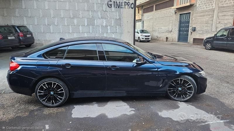 Usata BMW 420 Efficient Dynamics 190 CV (139 kW) 2015 Blu Coupé
