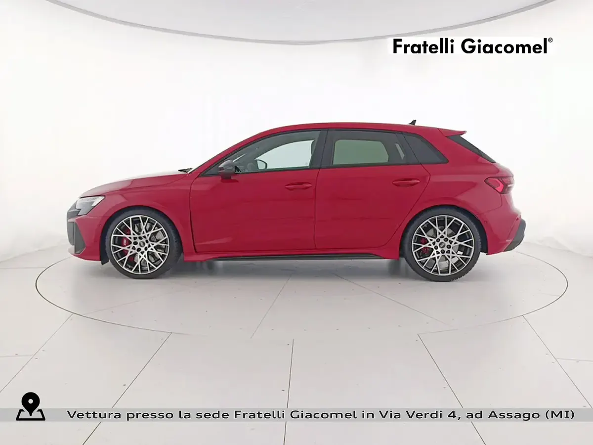 Usata Audi RS3 Ambiente 400 CV (294 kW) 2025 Rosso Berlina