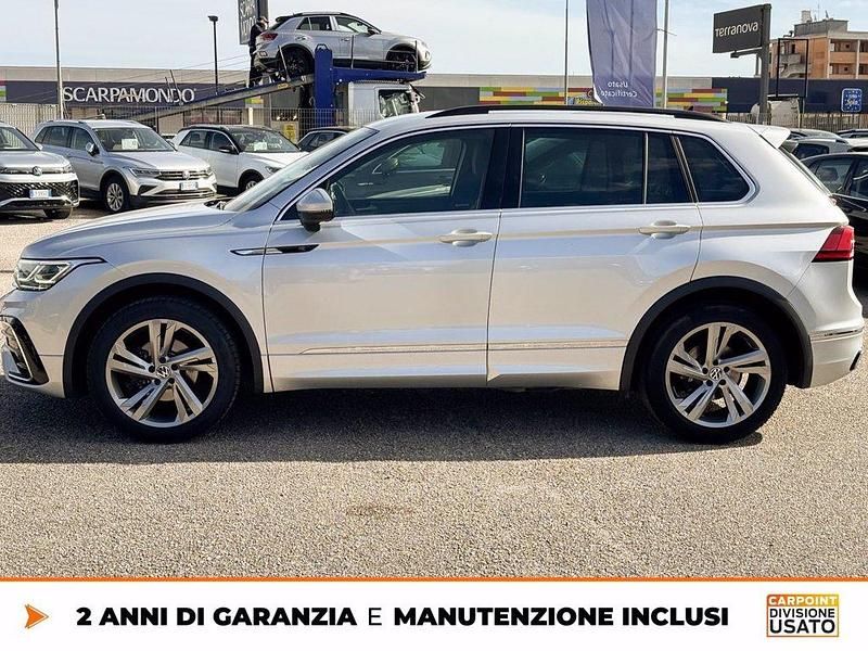 Usata VW Tiguan R-line 150 CV (110 kW) 2023 Argento SUV