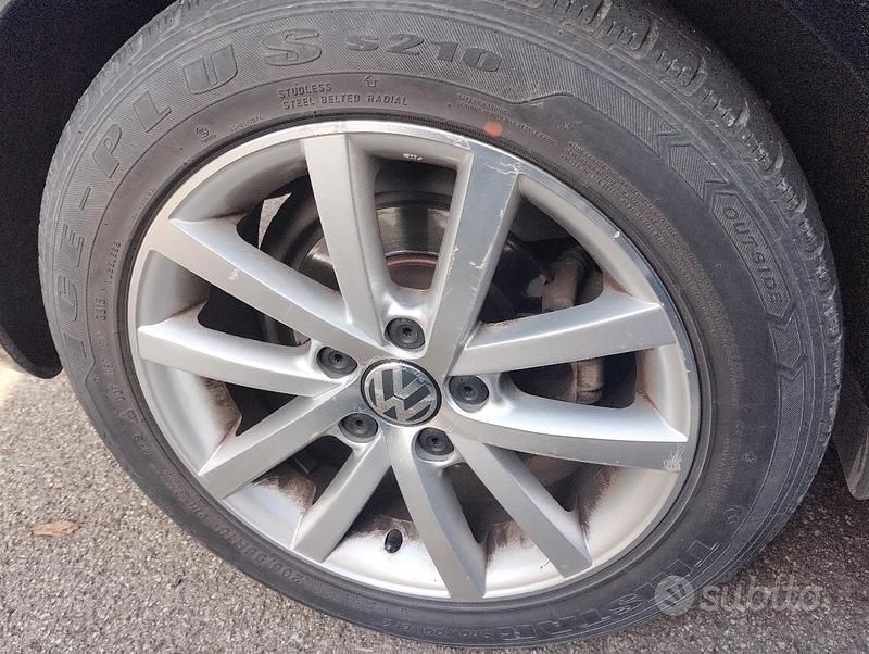 Usata VW Golf VII 105 CV (77 kW) 2012 Nero Berlina