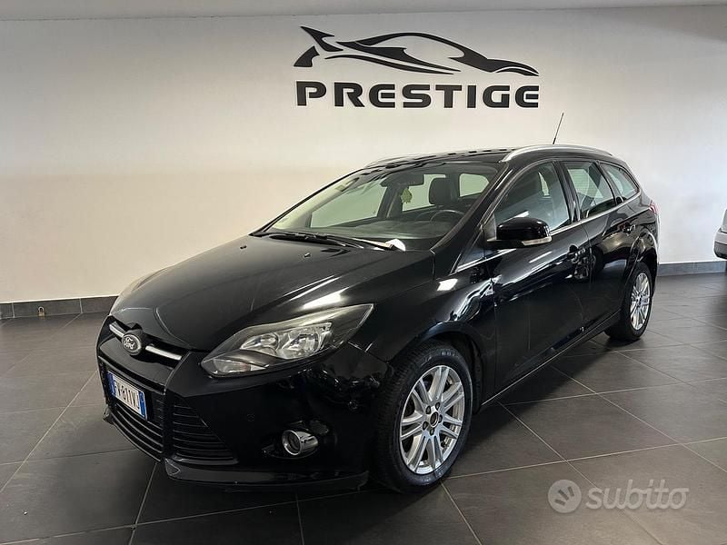 Usata Ford Focus S 105 CV (77 kW) 2013 Nero Station wagon