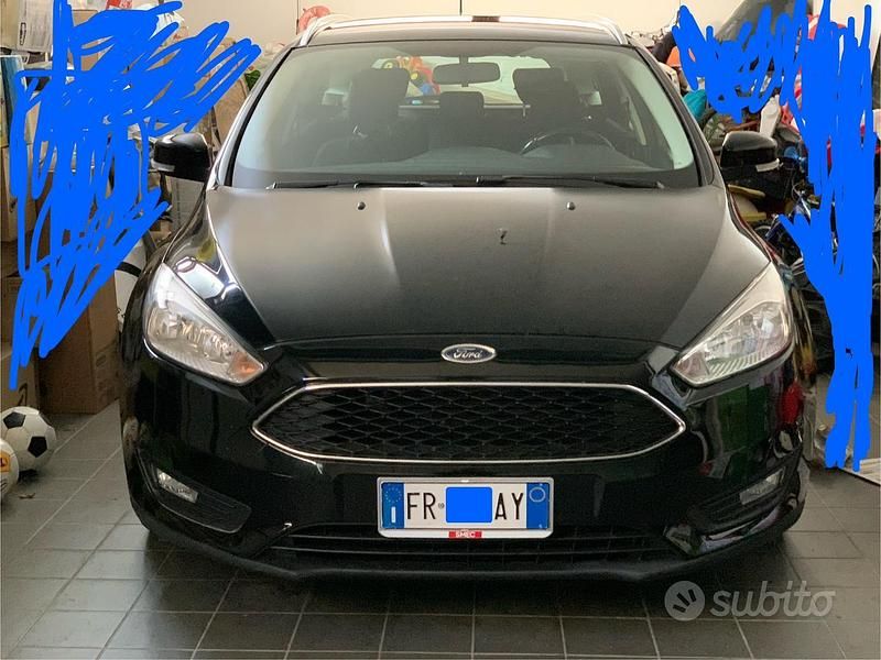 Usata Ford Focus 120 CV (88 kW) 2018 Nero Berlina
