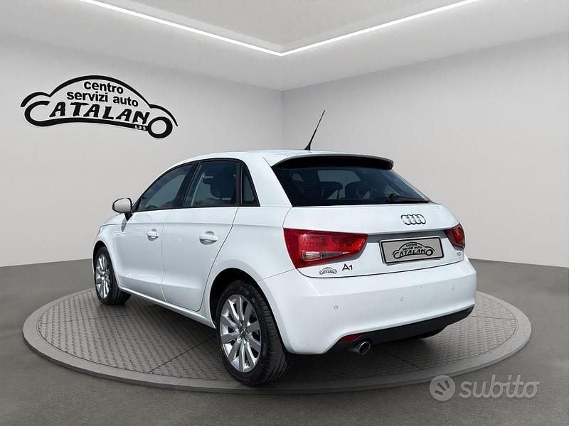 Usata Audi A1 Sportback S-Line 90 CV (66 kW) 2014 Bianco Utilitaria