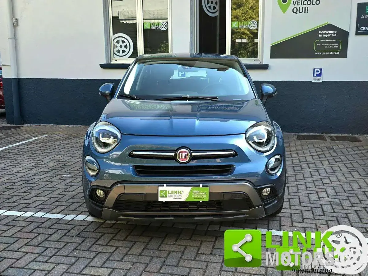 Usata Fiat 500X Cross 120 CV (88 kW) 2018 Blu SUV