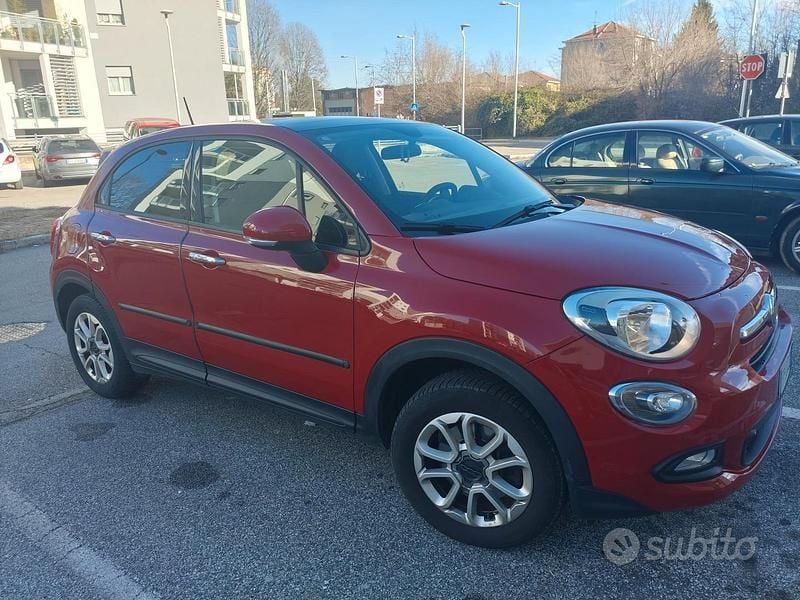 Usata Fiat 500X 110 CV (80 kW) 2018 Rosso SUV