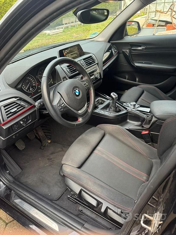Usata BMW 116 Comfort Edition 2015 Nero Utilitaria