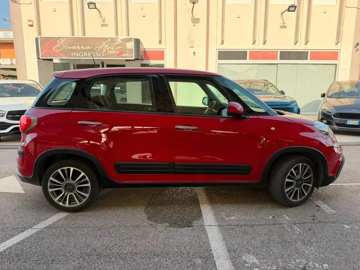 Usata Fiat 500L Cross 95 CV (69 kW) 2021 Rosso Monovolume