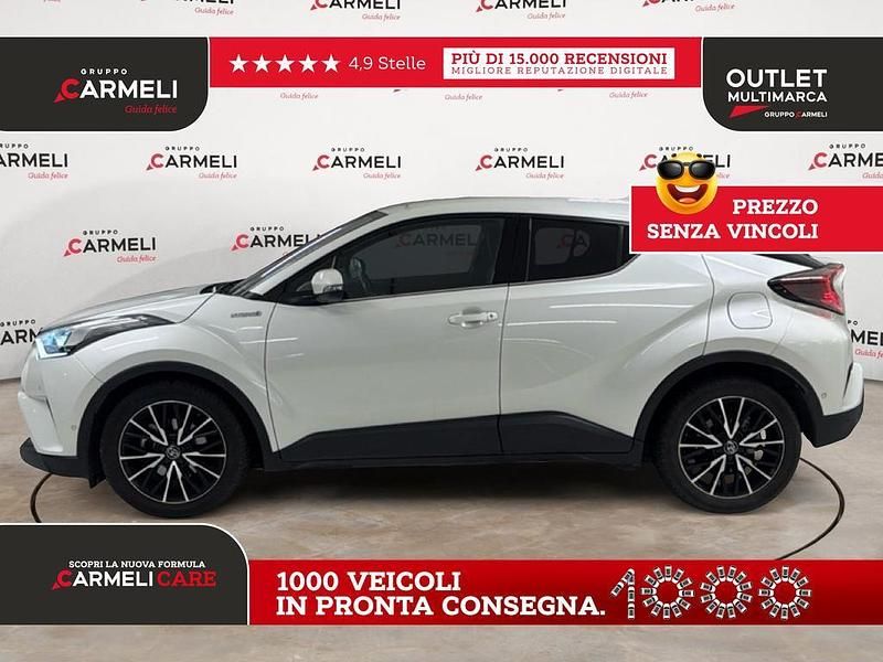 Usata Toyota C-HR Lounge 122 CV (89 kW) 2018 Bianco SUV