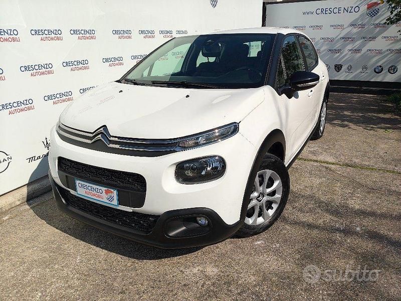 Usata Citroën C3 Feel 102 CV (75 kW) 2019 Antracite Utilitaria