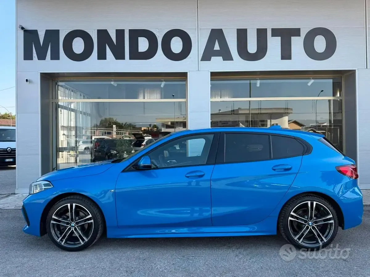 Usata BMW 116 M Sport 116 CV (85 kW) 2020 Blu Utilitaria