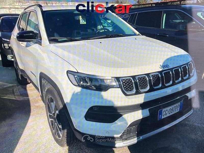 Bianco Usata 2021 Jeep Compass SUV | 18.950 € (Super prezzo) - Immagine 1/4
