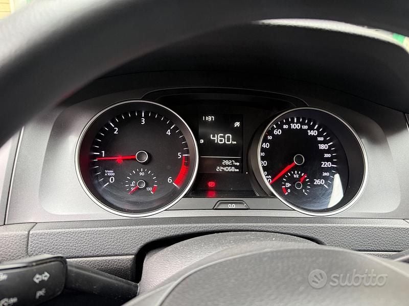 Usata VW Golf VII Trendline 90 CV (66 kW) 2017 Grigio Berlina