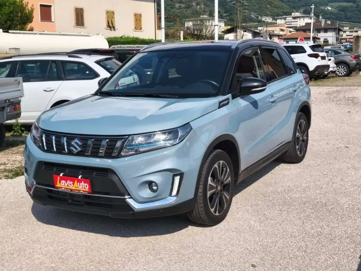 Usata Suzuki Vitara 129 CV (94 kW) 2021 Azzurro tetto nero SUV