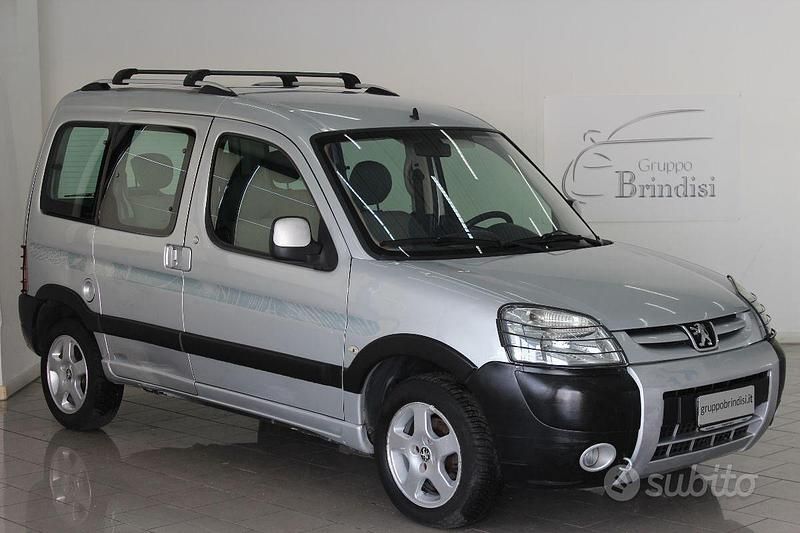 Usata Peugeot Partner 90 CV (66 kW) 2006 Verde Monovolume