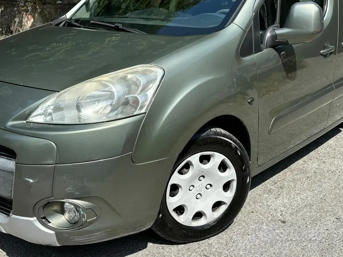 Usata Peugeot Partner Tepee 109 CV (80 kW) 2010 Verde Monovolume