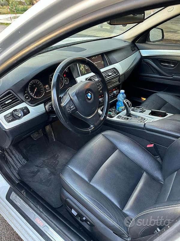Usata BMW 525 218 CV (160 kW) 2014 Bianco Berlina
