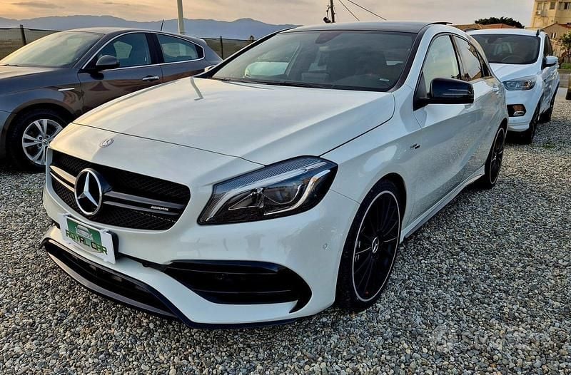 Usata Mercedes A45 AMG AMG 381 CV (280 kW) 2017 Bianco Berlina