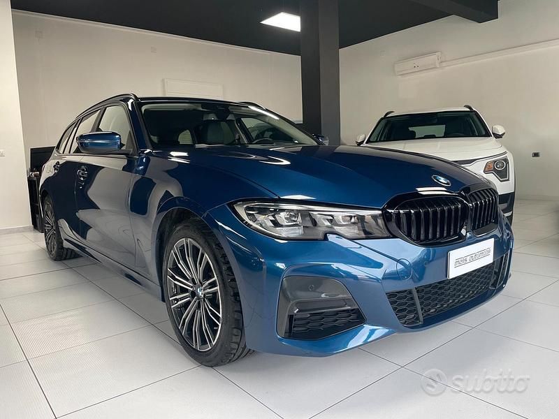 Usata BMW 318 Advantage 136 CV (100 kW) 2020 Blu Station wagon
