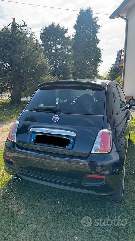 Usata Fiat 500 69 CV (50 kW) 2014 Nero Berlina