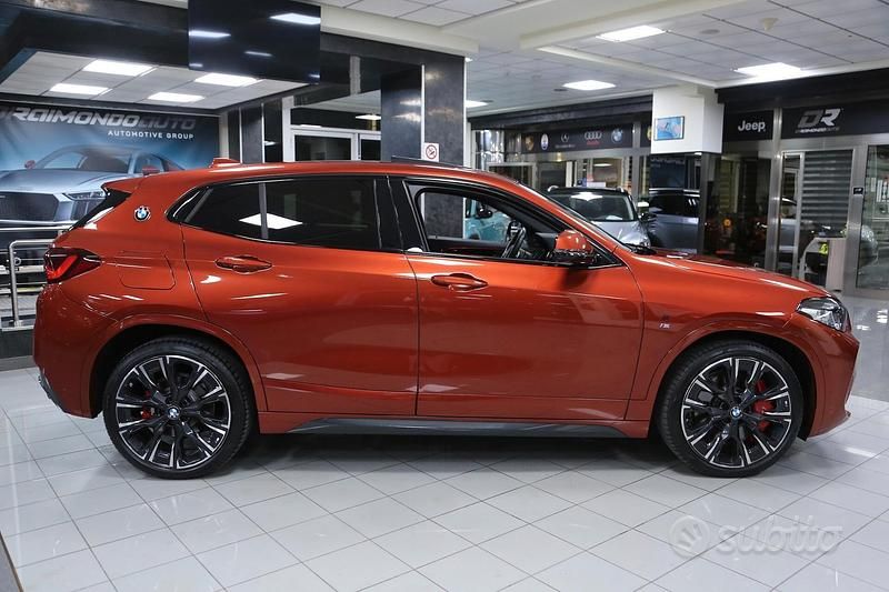 Usata BMW X2 M Sport 190 CV (139 kW) 2022 Sunset orange met. SUV