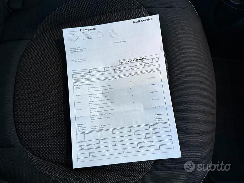 Usata Mini One D 95 CV (69 kW) 2016 Blu Utilitaria