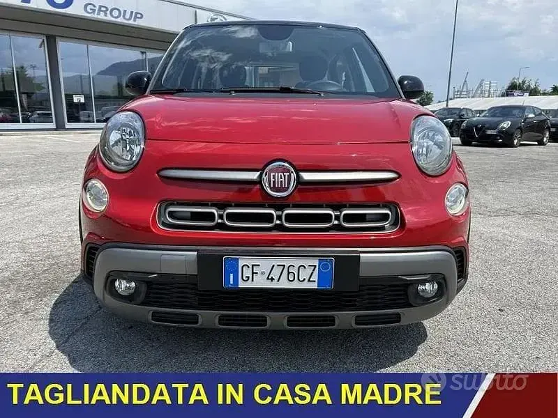 Usata Fiat 500L Cross 95 CV (69 kW) 2021 Rosso Monovolume