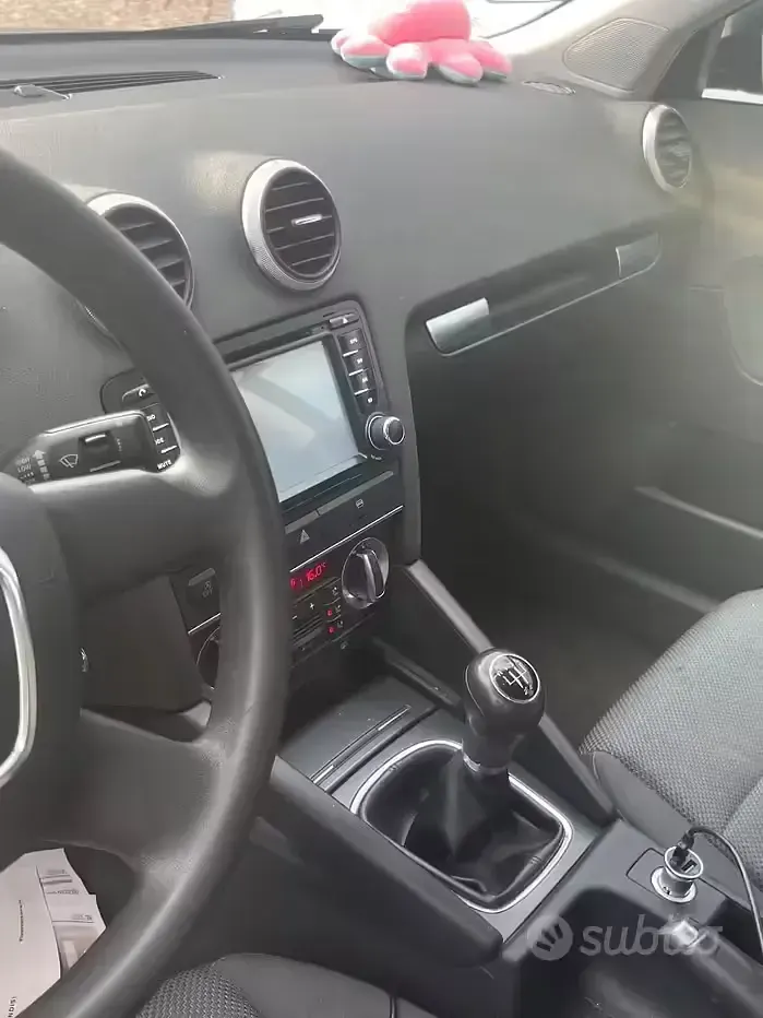 Usata Audi A3 105 CV (77 kW) 2009 Bluazzurro Utilitaria