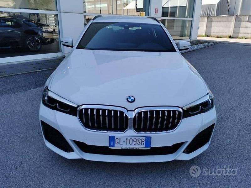 Usata BMW 520 M Sport 190 CV (139 kW) 2022 Bianco Berlina