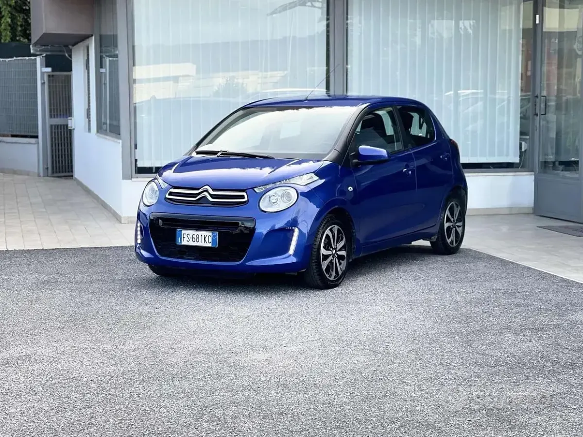 Usata Citroën C1 72 CV (52 kW) 2018 Blu Utilitaria