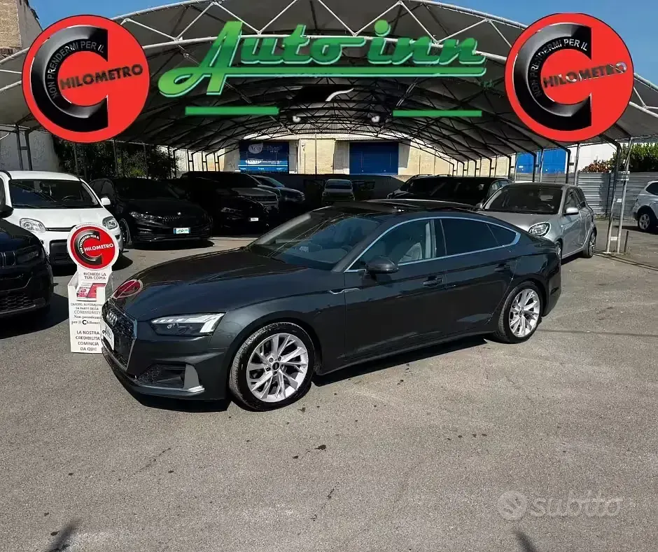 Usata Audi A5 Sportback 136 CV (100 kW) 2021 Grigio Utilitaria