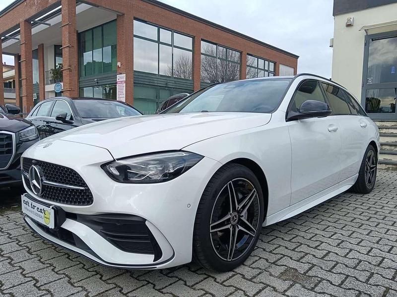 Usata Mercedes C200 Advanced 163 CV (119 kW) 2025 Bianco Station wagon