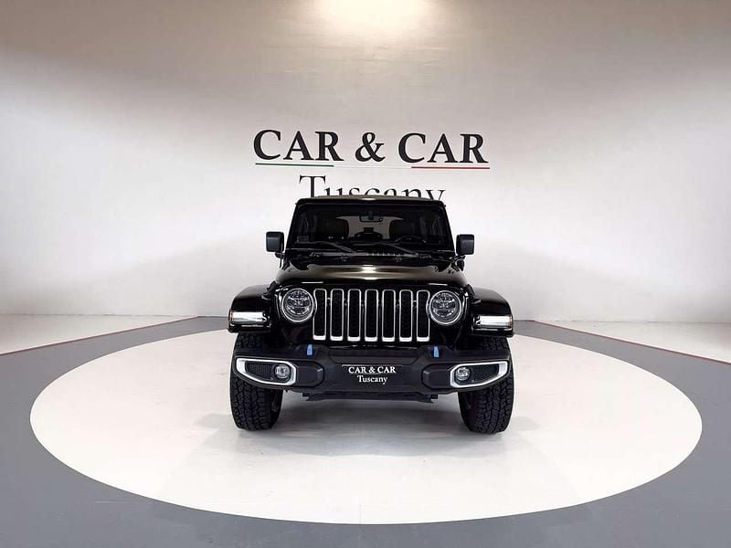 Begagnad Jeep Wrangler Sahara 379 HK (278 kW) 2022 Svart SUV