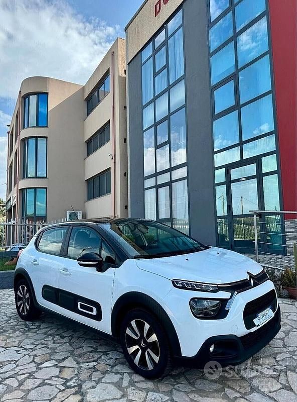 Usata Citroën C3 PureTech 110 CV (80 kW) 2021 Bianco Utilitaria