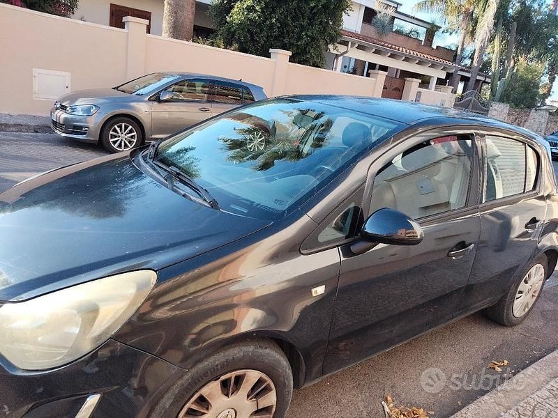 Usata Opel Corsa 2014 Nero Berlina