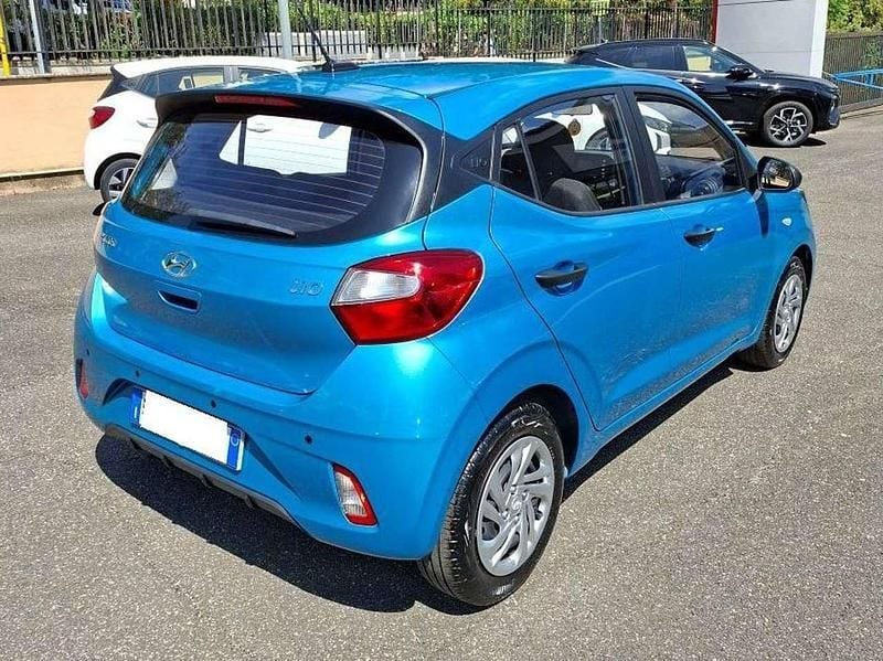 Usata Hyundai i10 Advanced Plus 67 CV (49 kW) 2022 Aqua tourquoise Utilitaria