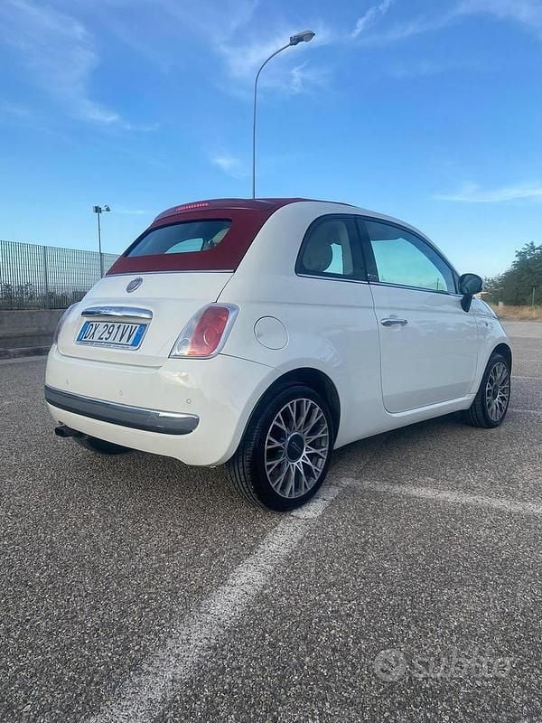 Usata Fiat 500C 75 CV (55 kW) 2009 Cabrio