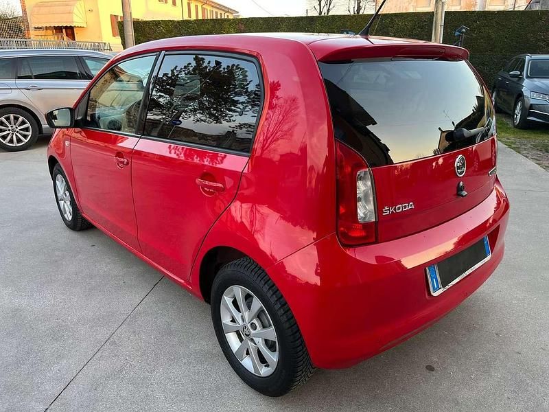 Usata Skoda Citigo G-TEC Style 68 CV (50 kW) 2013 Rosso Utilitaria