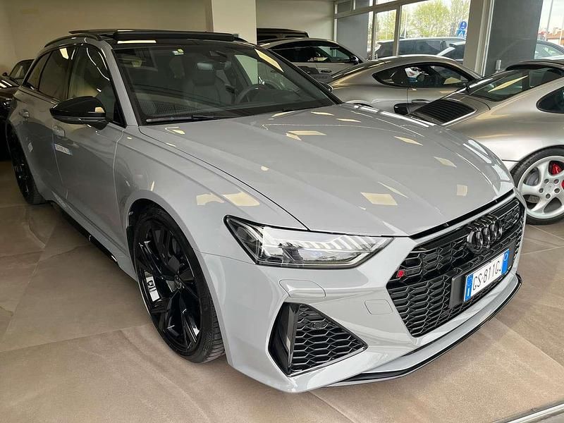 Usata Audi RS6 Ambiente 600 CV (441 kW) 2023 Grigio nardo' Station wagon