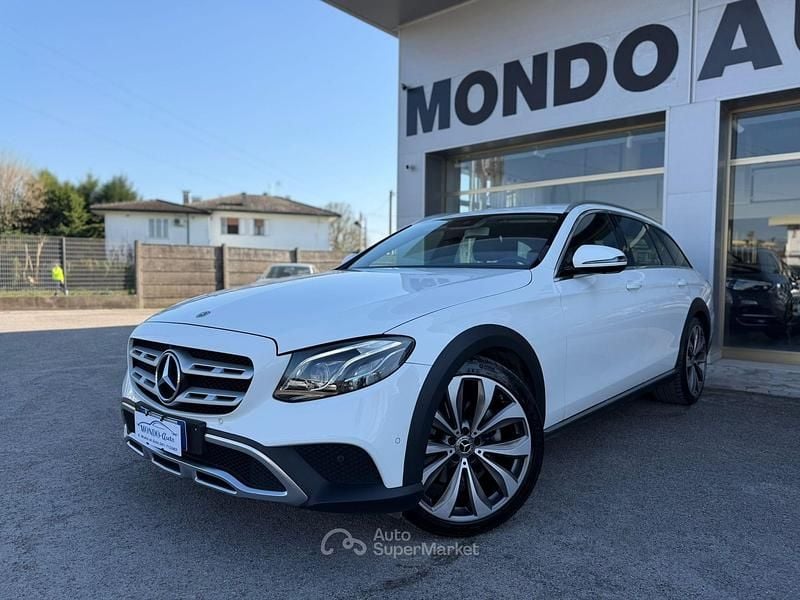 Usata Mercedes E220 All-Terrain 194 CV (142 kW) 2019 Bianco Station wagon