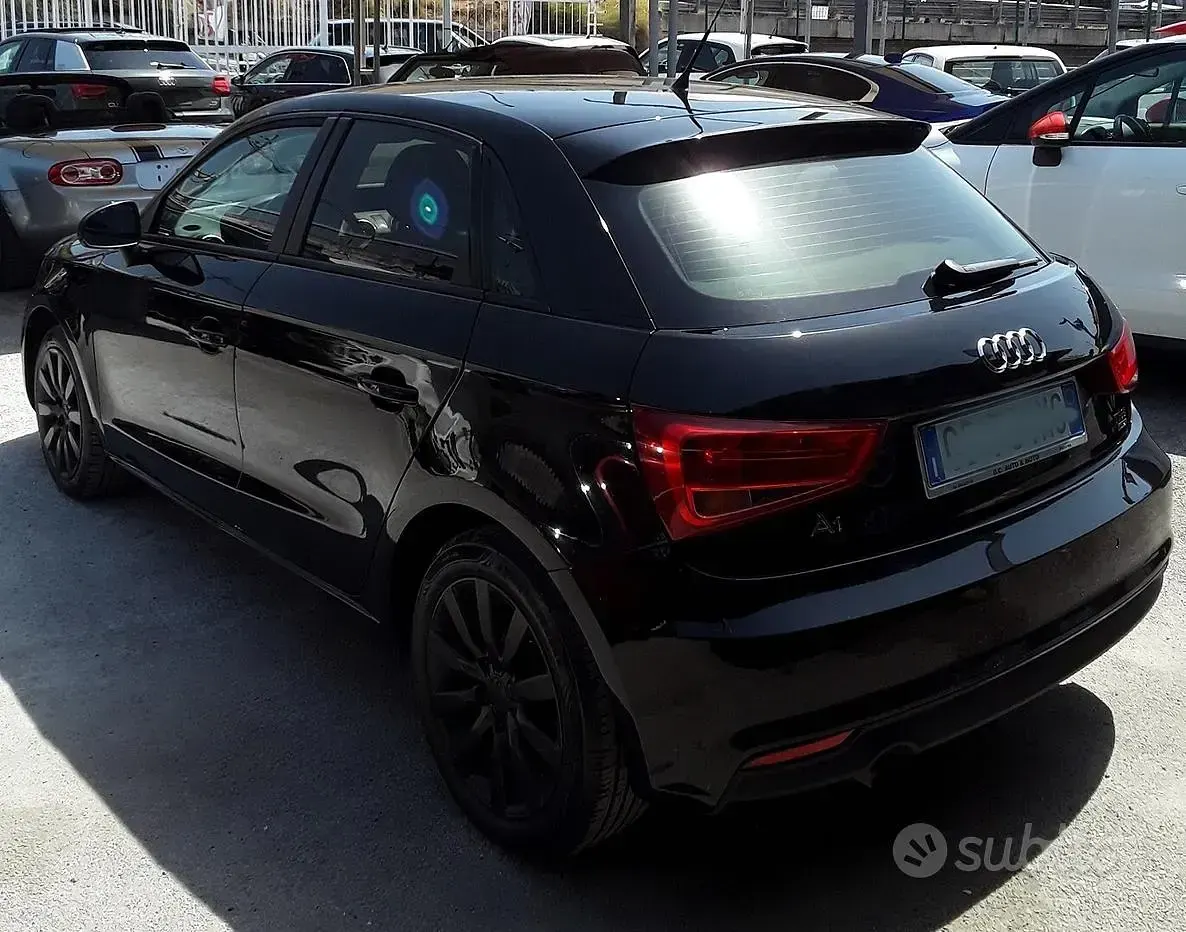 Usata Audi A1 95 CV (69 kW) 2017 Nero Utilitaria