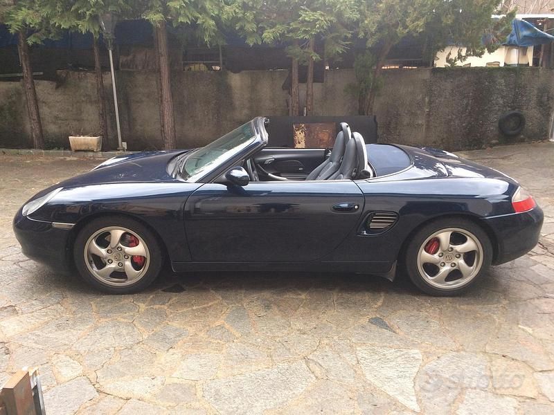 Blu Usata 2000 Porsche 986 Boxster Cabrio | 25.500 € (Buon prezzo) - Immagine 1/2