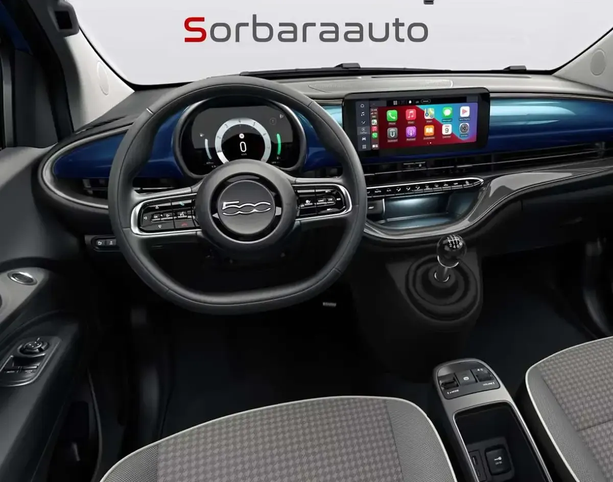 Nuova Fiat 500 65 CV (47 kW) 2026 Blu/azzurro Utilitaria