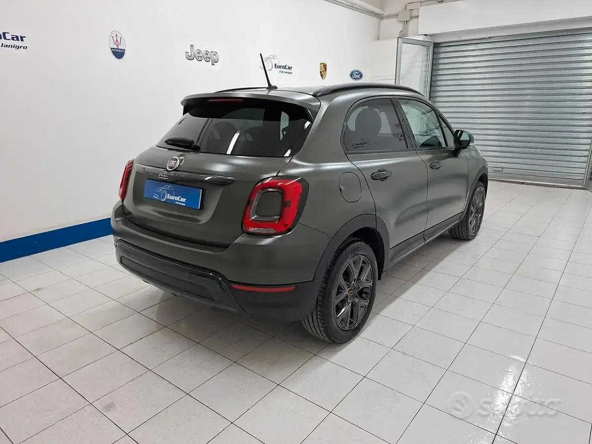 Usata Fiat 500X Cross 120 CV (88 kW) 2020 Verde SUV
