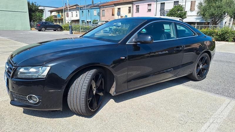 Usata Audi A5 S-Line 170 CV (125 kW) 2010 Nero Coupé