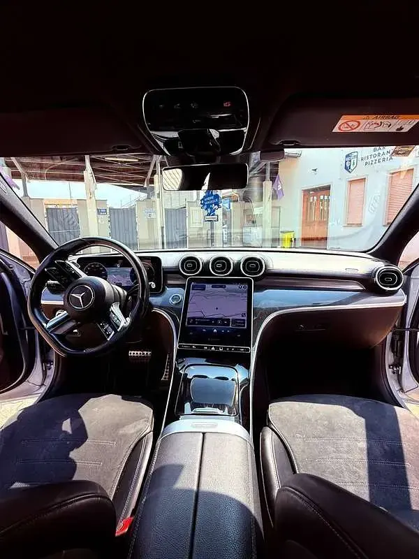 Usata Mercedes C220 Premium 200 CV (147 kW) 2021 Argento Berlina