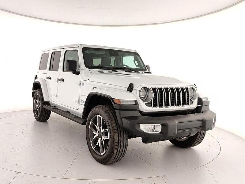 Nuova Jeep Wrangler Unlimited Sahara 271 CV (199 kW) 2025 Bianco SUV